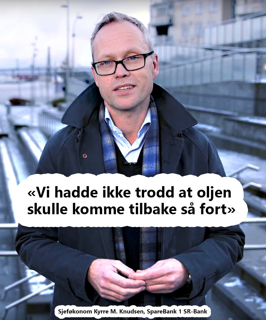 srbank's tweet photo. Overraskende høy optimisme i olje- og gassnæringen bidrar til å skape flere jobber på Sør- og Vestlandet. At det skulle skje allerede nå var nærmest utenkelig for bare ett år siden. #konjunkturbarometer #srbank https://t.co/tF81jdVmjf
