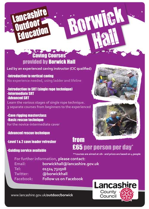 What better way to start the new year than booking an exciting new adventure with friends!! Caving courses for all abilities