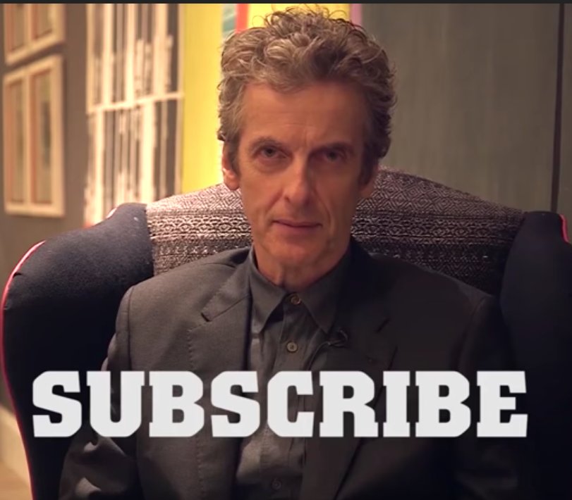 A very excited <a href="/lukespillane/">luke spillane 🚀</a> wants to thank you all for not forgetting to subscribe to the official #DoctorWho YouTube channel!
*Makes space on wall for #1Million subs gold button (cc <a href="/YouTube/">YouTube</a> 😋)*