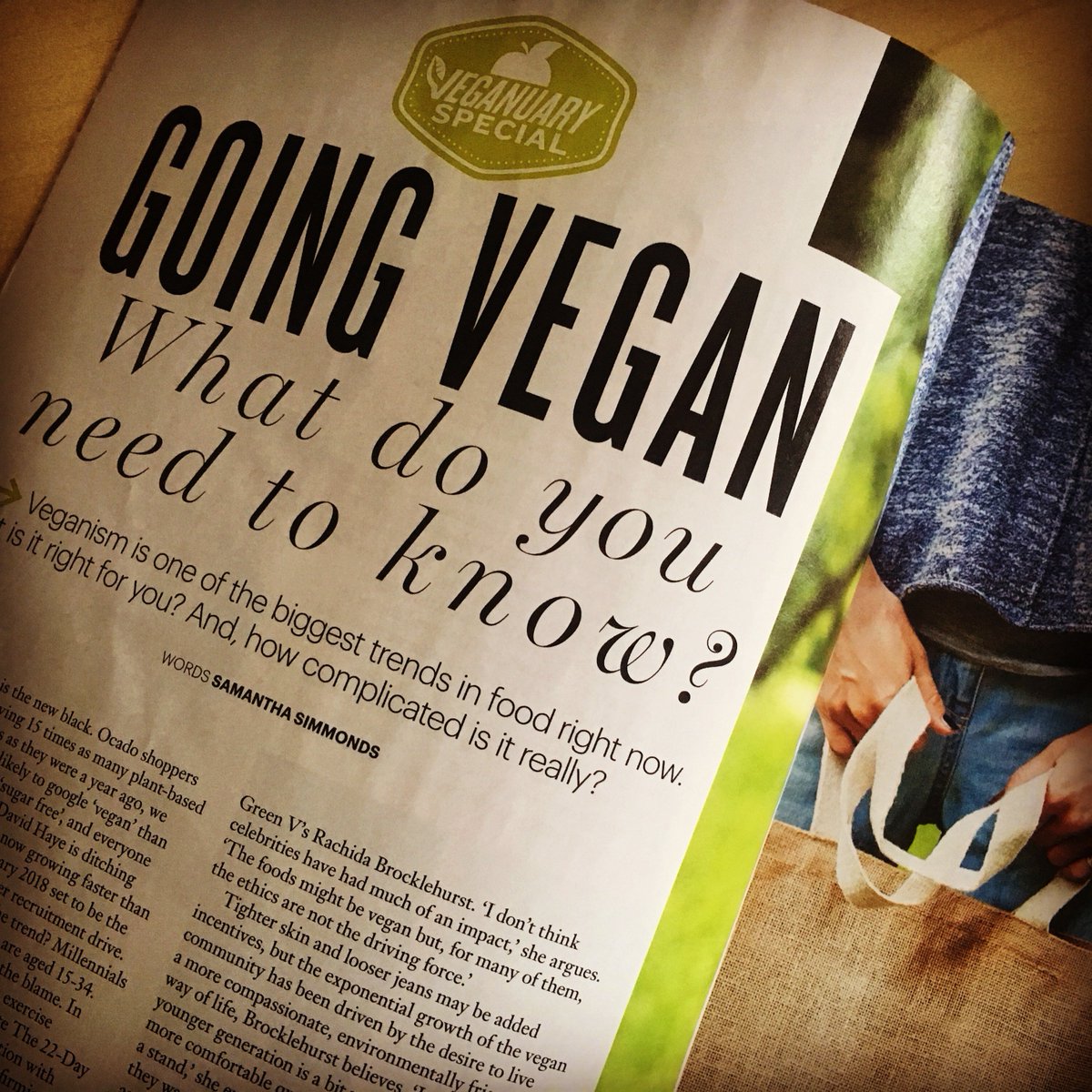 Sam_Muses's tweet image. Who's doing #Veganuary2018 ? Check out my article in the new issue of @healthymag for all your need-to-know-nows... #vegan #veganuary
