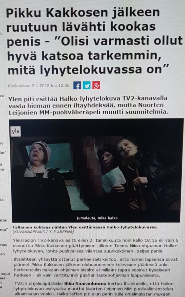 Pikku kakkonen ja kookas penis.