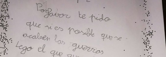 FelizMiercoles - Cartas de niños que merecen que los Reyes Magos se lo traigan todo DSnLYp5X4AAM9qI?format=jpg&name=small