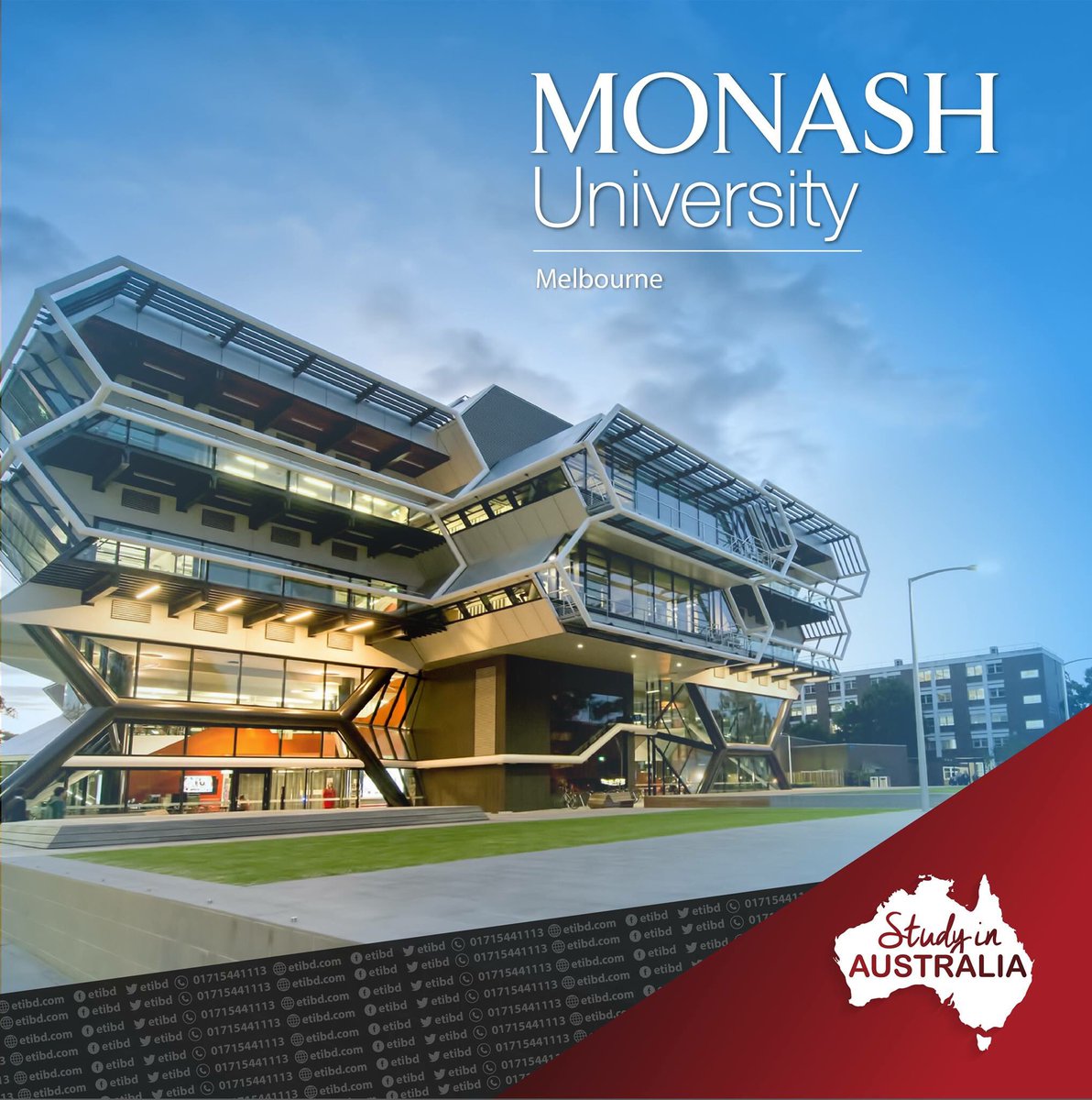 etibd's tweet photo. #Monash #MonashUniversity #Melbourne #Dhaka #etibd #StudyinAustralia https://t.co/KJBD4ENjyj