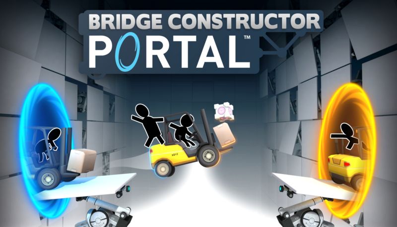JVlemag's tweet photo. Back to business. Pour ce JV13/14, @Yann_ianoo et @_Hoopy jouent à Bridge Constructor Portal. Bienvenue en 2018. https://t.co/dQ20njvOzG https://t.co/JIBaxUXKpb