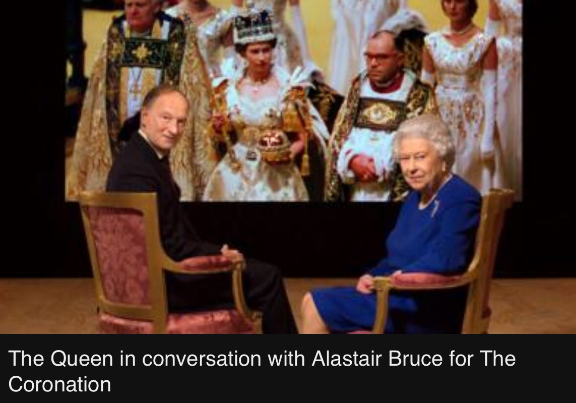 AlastairBruce_'s tweet image. Huge honour to be in conversation with TheQueen about coronation &amp;amp; Regalia for @BBC film 14Jan2018.Told HerMajesty my lifelong study began aged 16 when I made full set of crownjewels out of clay-my ImperialStateCrown hasn’t weathered as well as Hers!! @RoyalFamily @AtlanticProds