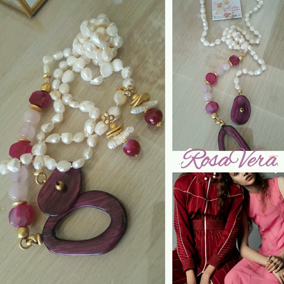 RosaVeraAF's tweet photo. Maxi collar...tiene un largo perfecto para colocarlo en dos vueltas💕💖💕!!
Regalo perfecto🎁😍!

#regalosbonitos #perladerio #quenotelocuenten #ideaspararegalar #piedranatural #collareslargos #pendientes #bisuteriaartesanal by #RosaVera https://t.co/NYSYheYPNh