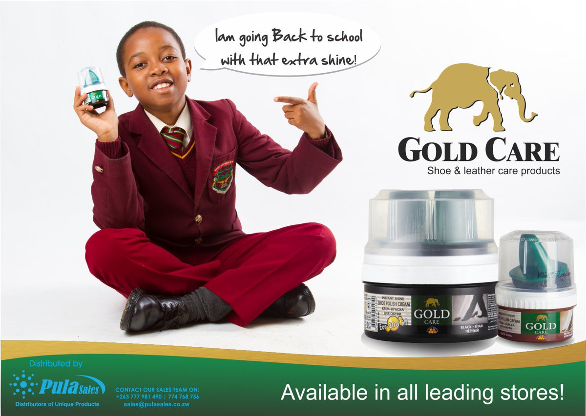 gold care shoe polish