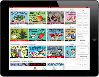 Hej lærer! Så er lærings-app Fag med Smag klar til download til din tablet. Den er #gratis - med fuldt didaktiserede aktiviteter til en række af skolens fag. #skolechat #læremidler #smagforlivet #folkeskolen #undervisning #læring  ow.ly/XCW630hymTD