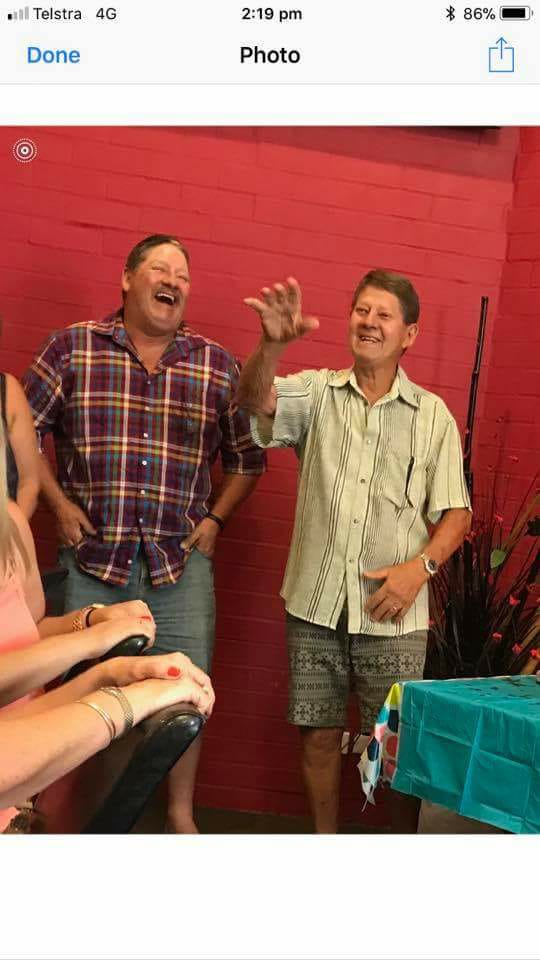 daff63's tweet image. Me and dad at his 80th birthday