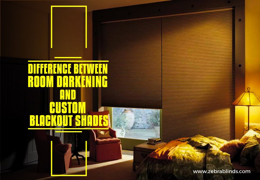 Zebra Blinds on Twitter "Difference Between Room Darkening and Custom