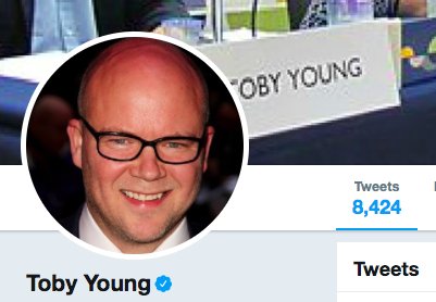 Toby Young has deleted almost 50,000 tweets today