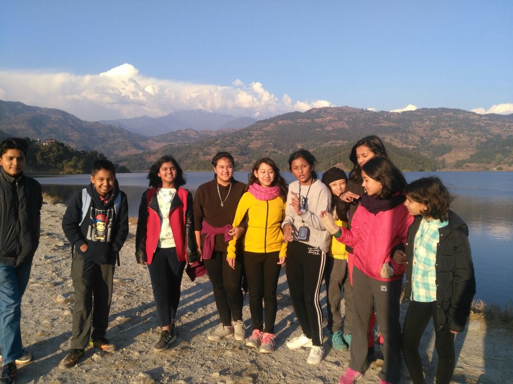 incentivehldys's tweet photo. Premier International World School students are enjoying their trip to Ghandruk. Their first stop was at Begnas Lake Pokhara from where they hiked and did sightseeing of the great vistas of Annapurna range as well as Machapuchare Himal. #Hiking #Himalaya #Nepal #Domestictravel https://t.co/sKXREoOOPI
