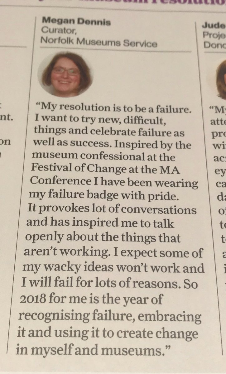 choose_nature_'s tweet photo. Absolutely 😍 love this @CuratorMeg !!! What an inspiring New Years resolution ! #MuseumFailures Good to see the impact of #festivalofchange #MATranformers @Pavilion_gal @signalsMMX 🙌 https://t.co/UnxuM4e62I
