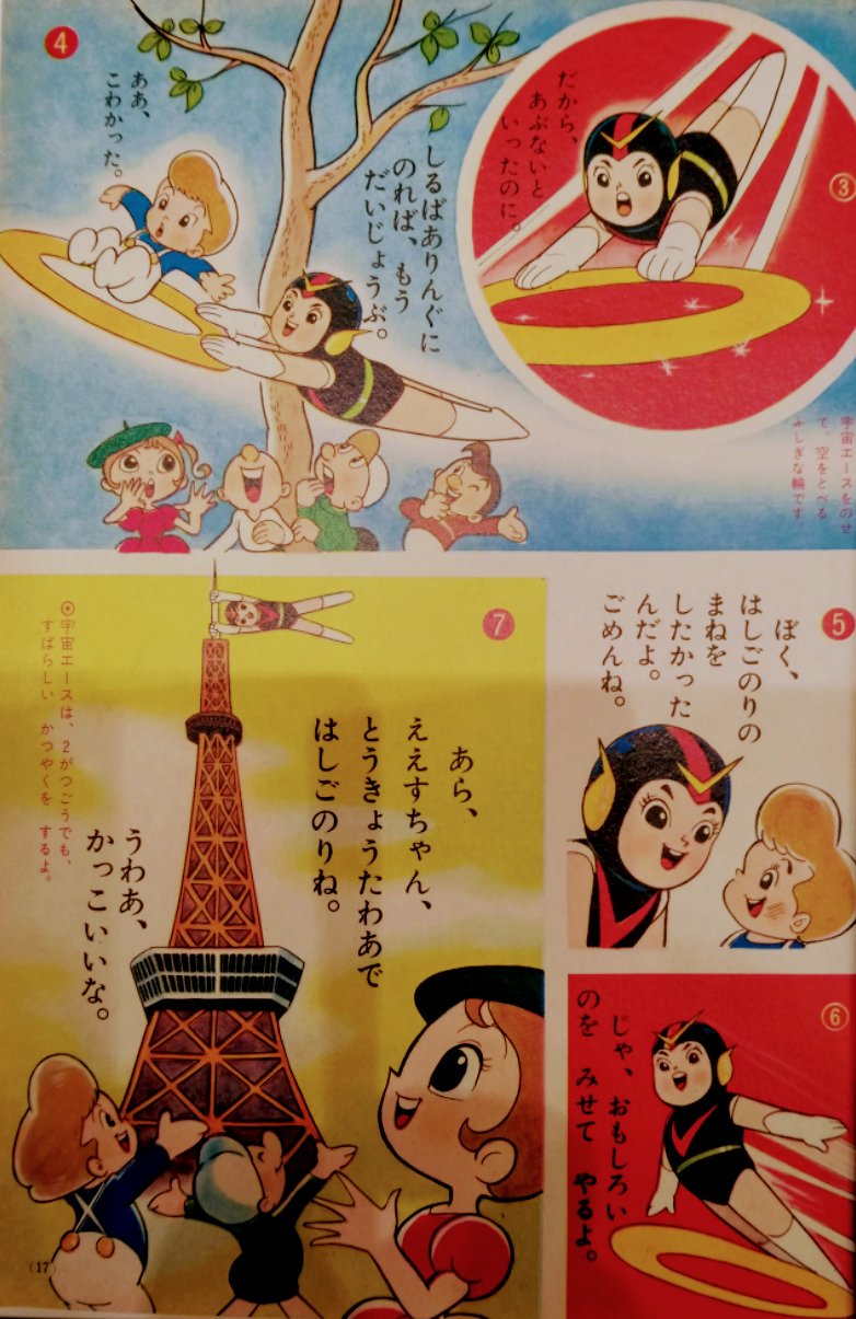 O Xrhsths バロン座談会実行委員会 Sto Twitter 小学館幼児誌 幼稚園 その1 1966 昭和41 年正月号 りりいちゃん 岸田はるみ 宇宙エース 竜の子プロダクション 吉田竜夫