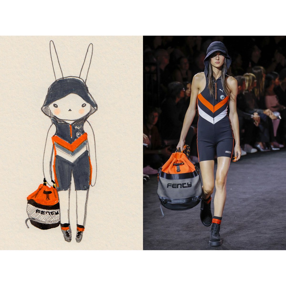 Today I'm wearing Fenty X Puma 
Anyone else hitting the gym this week? Come on, let's work off those mince pies! 
 
bunny kisses
Fifi Lapin
xxx