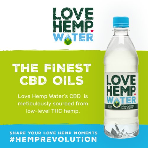 Love Hemp Water on Twitter "We use the finest CBD Oils in our water. Try it here https//t.co