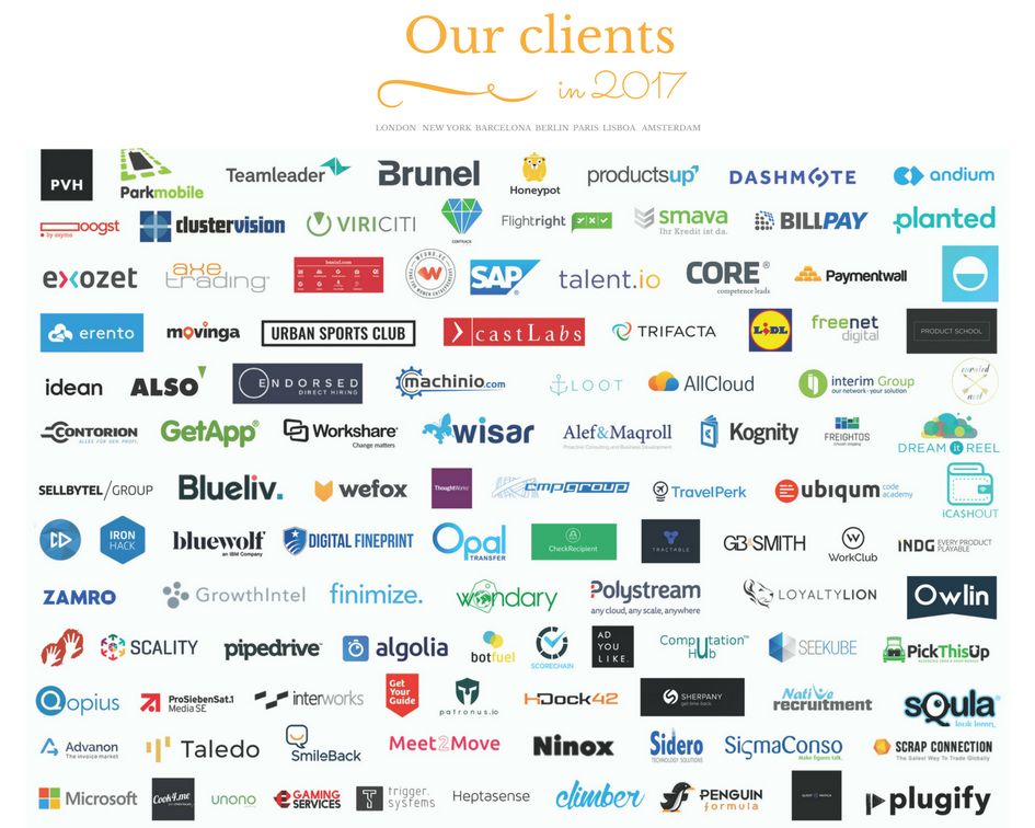 SydneyTechMeet's tweet photo. Huge thanks to all our past exhibitors for being loyal to us at Techmeetups Events 2017. We look forward to seeing you in 2018. We connect HRs, staffing companies and job seekers from Europe and the USA. Join us for coming events here: marketing@techmeetups.com https://t.co/O8dHaeryUa