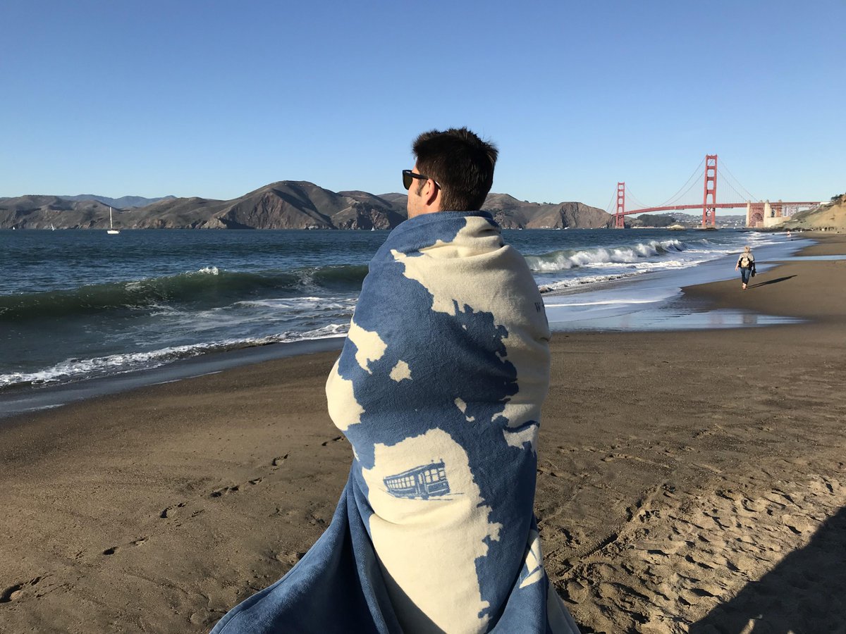 Wrap yourself in the Golden City. Meet our newest design, San Francisco Bay, featuring iconic symbols of San Fran like the Golden Gate Bridge, trolley, and sailing in the bay.
Shop Now: ow.ly/jBqg30hvToQ 

#WrapYourselfintheMoment #SanFrancisco #GoldenGateBridge #ChappyWrap