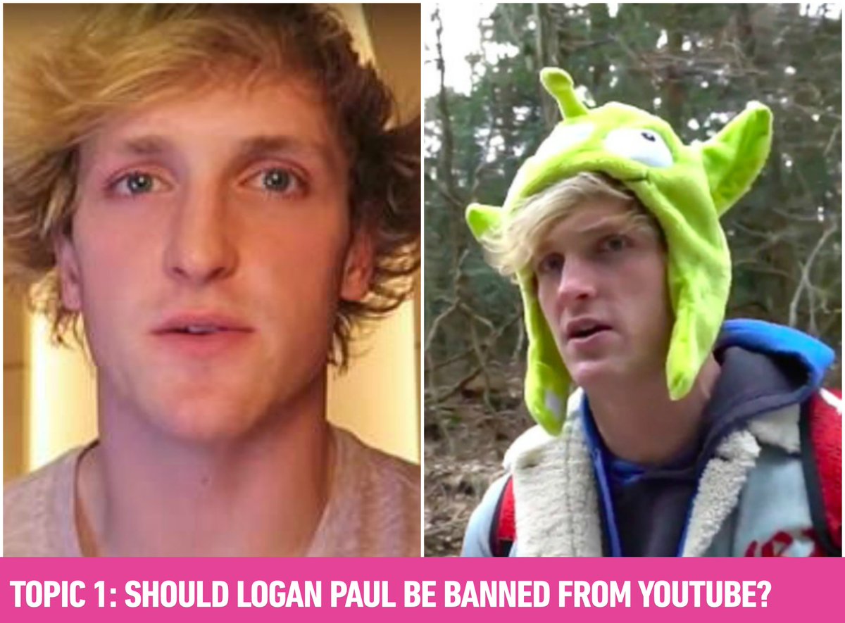 There are calls for YouTuber Logan Paul to be banned from the site after po...