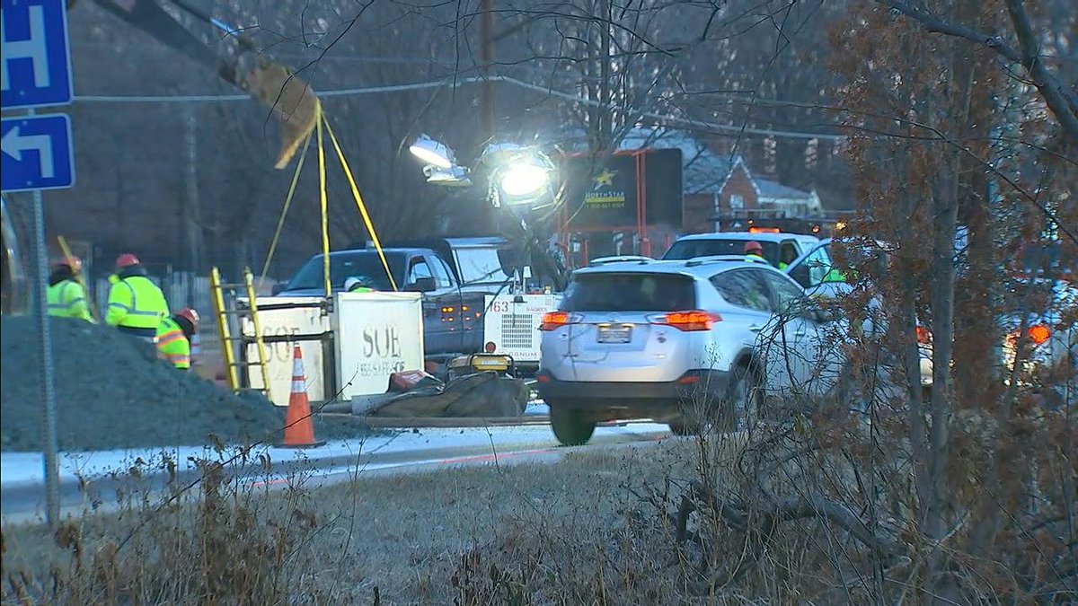 NEWS ALERT WATER MAIN BREAK on St. Barnabas Rd. has closed Barnaby
