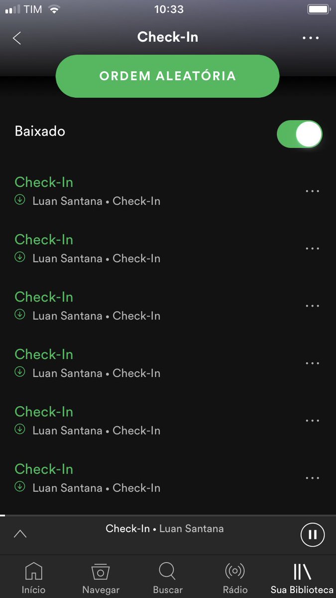 crazyluanjo's tweet photo. Voltando aos trabalhos #CheckInNoSpotify https://t.co/1FAlmWz5qz
