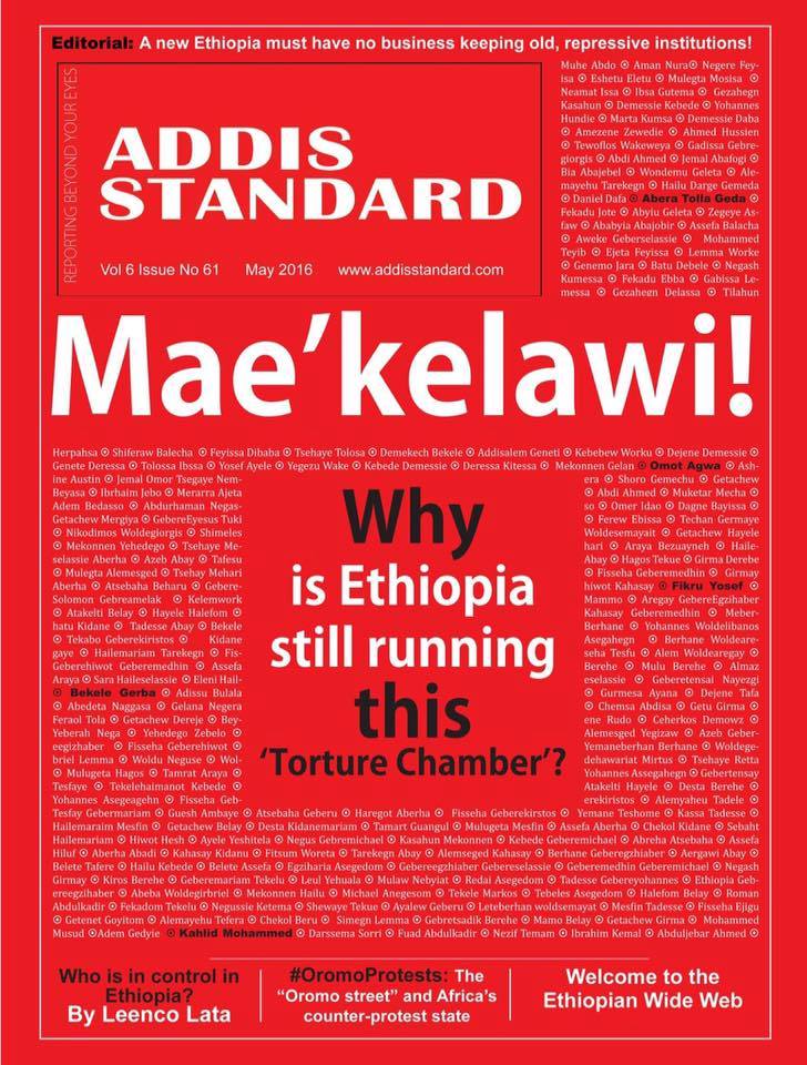 Honor to all victims of the torture chamber at the heart of Addis. Lots of Respect to the <a href="/addisstandard/">Addis Standard</a> team for its bold exclusive coverage of Maekelawi ,and its courageous and visionary call for its shutdown. Hoping it isn't a relocation. A luta Continua #Ethiopia