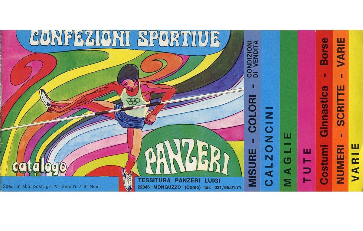 PanzeriSportIT's tweet photo. One of the first catalogs of Panzeri products in the 60s.
Vintage ... why don't you look at our HISTORIC collection !!!
#PanzeriSport #Sportware #ForTeam #MadeInItaly #collection #abbigliamento #sport
https://t.co/JKdWaN9X08 https://t.co/Vk8IG1O7lz