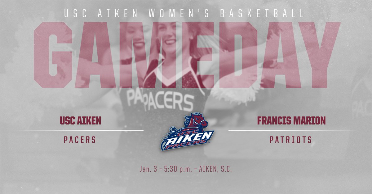 What day is it? GAMEDAY! #PacerWBB hosts Francis Marion at 5:30 p.m. Live stats and video at PacerSports.com. #PacerNation