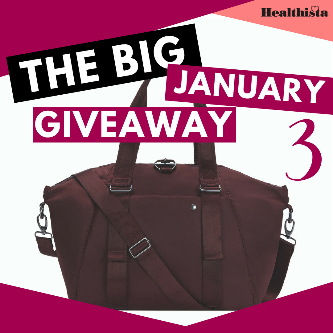 HealthistaTV's tweet photo. DAY 3 BIG JANUARY GIVEAWAY - your chance to #WIN @Pacsafe luxury gym tote bag worth £124.90 exclusively with @HealthistaTV. RT, follow and enter: https://t.co/v8aSxwfTPo #giveaway #januarywin #prizes #fbloggers #fitfam https://t.co/VqWJOa4Zrh