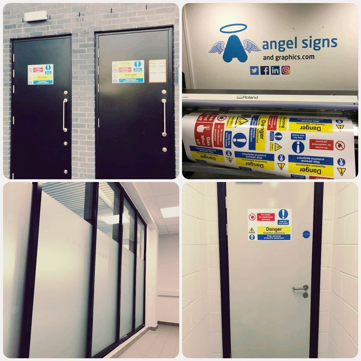 angelsignsuk's tweet photo. Various signage and Window Graphics for the New Stetchford leisure centre.
#vanlivery #graphicdesign #vehiclegraphics #signage #typography #gooddesign #design #graphic #logo #goodtype #stickers #vinylgraphics #vangraphics #decals #cutvinyl #paint #art #windowetch #doorsignage https://t.co/Z9RepSXpO5