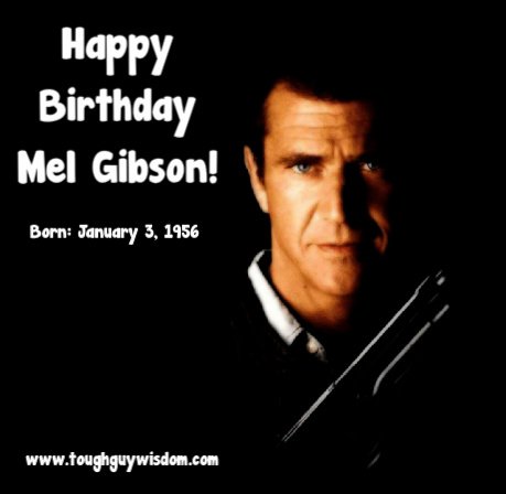Happy 61st Birthday to Mel Gibson! 