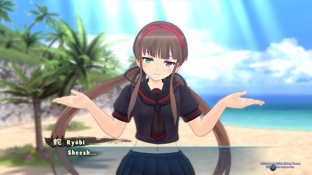 Svække blur Umeki Marvelous Europe on Twitter: "Out of all of the games we have released  which moment do you remember the best? Could it be Ryona and Ryobi's  outbursts in SENRAN KAGURA ESTIVAL VERSUS