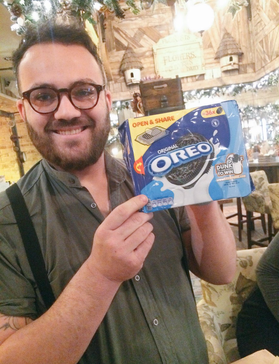 TheNWTC's tweet photo. Broken our New Years resolution diet already...Oreo you going to share those?? 🍪 #JanuWorrySurvivalTips #NWTCTribes https://t.co/2dtrsgESTQ