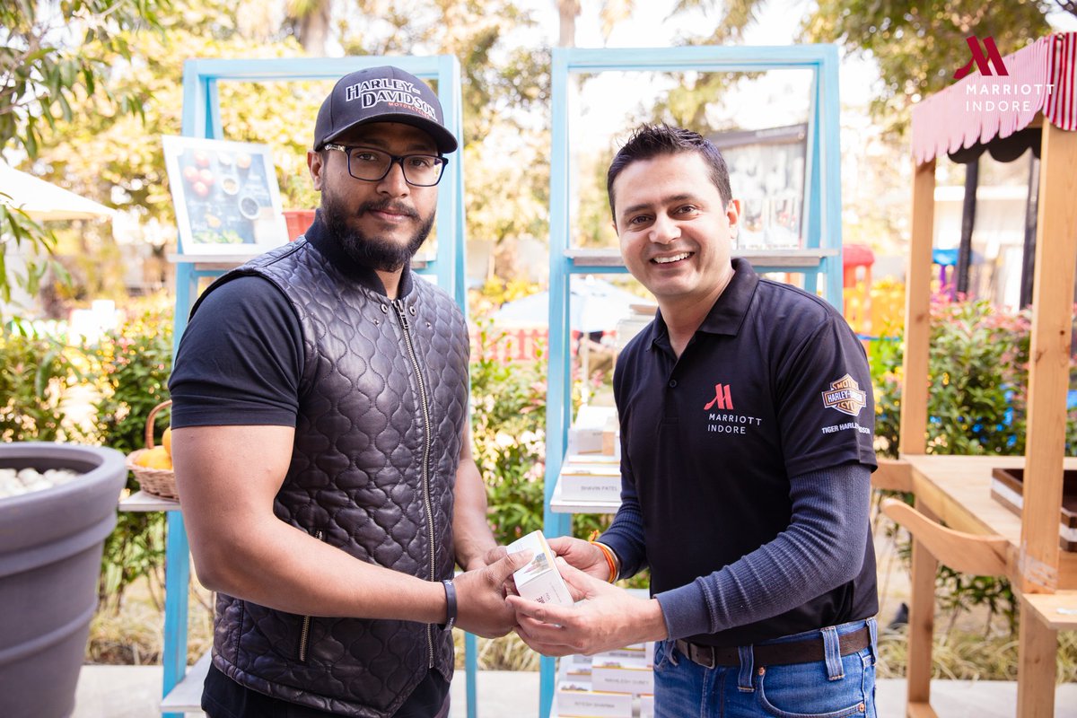 marriottidr's tweet photo. The #IndoreHOG were with us on a breakfast cruise on Sunday, 17th December. Here are a few pictures for you to see the fun they ad.
#IndoreMarriott  #Marriott #Indore #IndoreKitchen #SundayBreakfast #HarleyDavidson #HOG https://t.co/eFq6R5SPnh