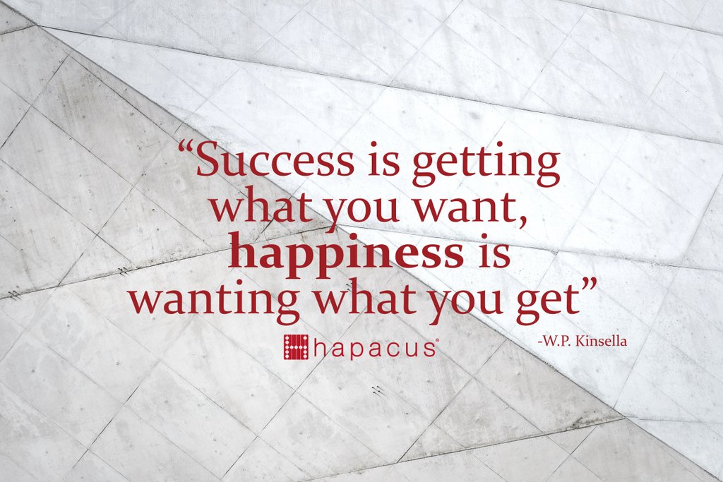 hapacusproject's tweet photo. Think about your happiness as well as your success in 2018. https://t.co/EIe2zdXmxx