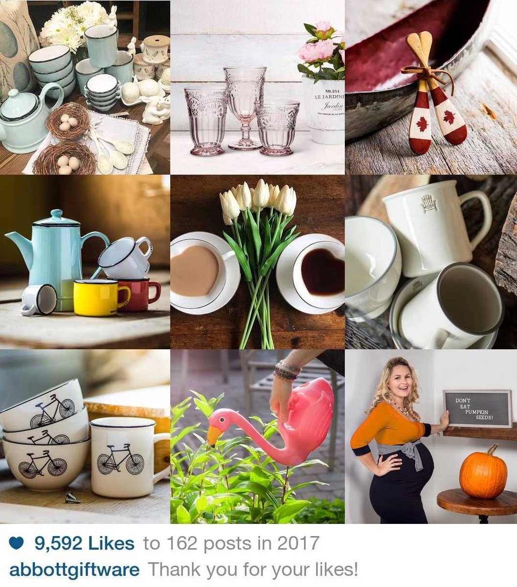 Thank all you for a fantastic 2017... Now to new and exciting things in 2018! 
#abbottcollection #abbottgiftware #thankyou #goodbye2017 #hello2018 #homedecor #homehappiness #newbeginning #2017bestnine