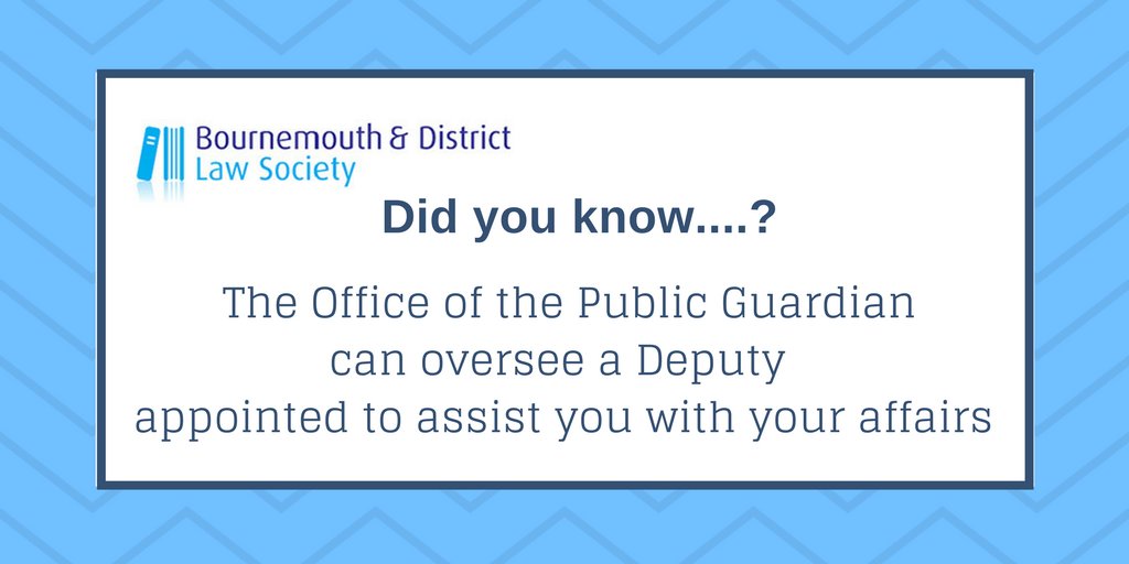 Want to find out more about Deputyship Orders? Contact a local solicitor #useasolicitor bournemouthlaw.com