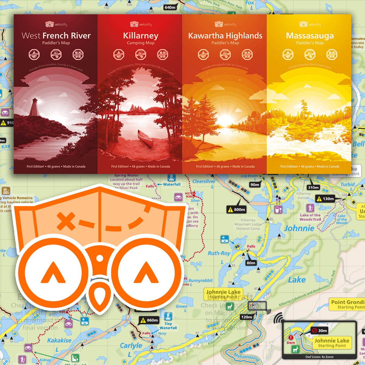 We couldn't think of a better partnership between our good friend Jeff McMurtrie and <a href="/unlostify/">mapsbyjeff</a> maps.  It was only a matter of time before we saw something new and exciting from Jeff.  facebook.com/unlostify/post…