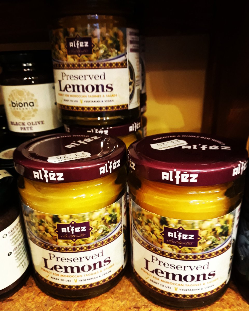 Preserved lemons are back on the shelves at the Natural Foodstore today.🍋😁 vegetariantimes.com/skills/7-ways-…