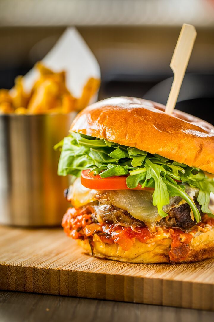 hendricksyvr's tweet image. Fact: Chef Chris Savino's burger is a good 11 out of 10. Come in for a bite!