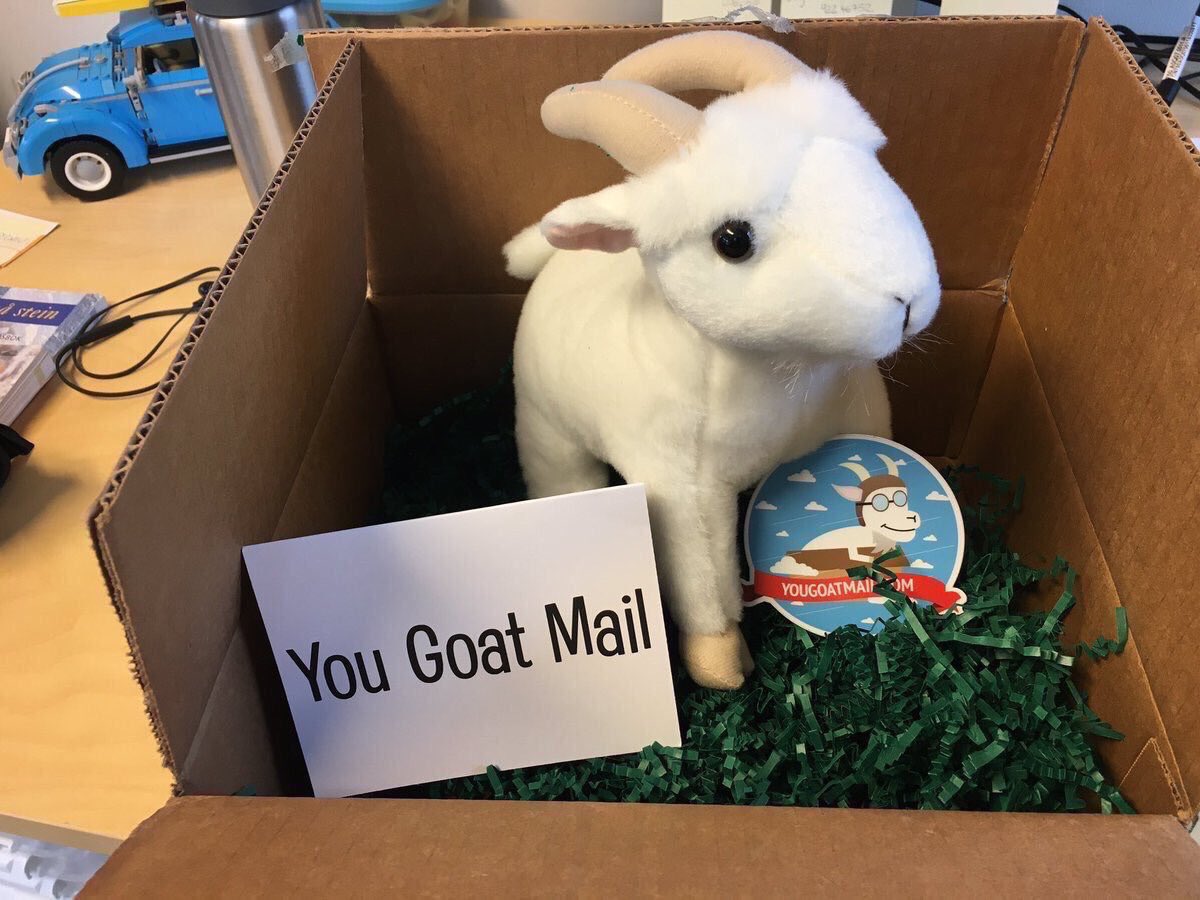 Free Goat Giveaway!🎉

-RT to enter
-2 Winners picked Saturday (Jan 6th) at 9pm est. 

 yougoatmail.com/collections/go…