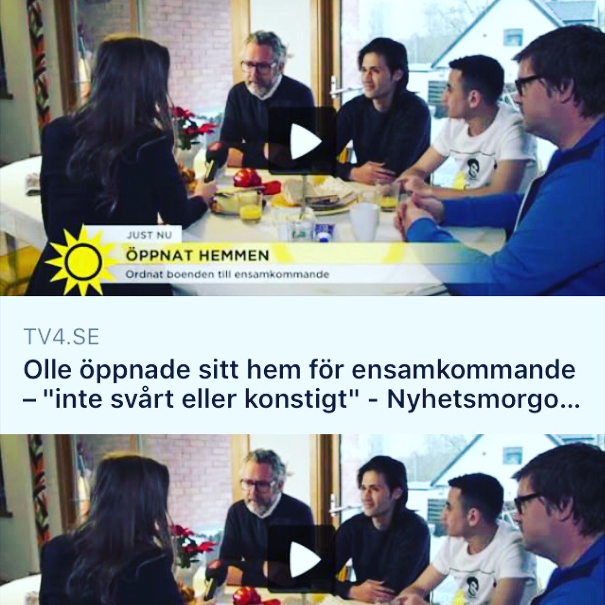 Songlines_suedi's tweet photo. Vi är otroligt stolta över vår nya projektledare Fredrik Engström i #västmanland som fixat boenden och familjer till 15 ensamkommande killar och tjejer på bara några veckor! @Nyheterna @Arvsfonden #låtdeungastanna https://t.co/WmqHUOt8JZ