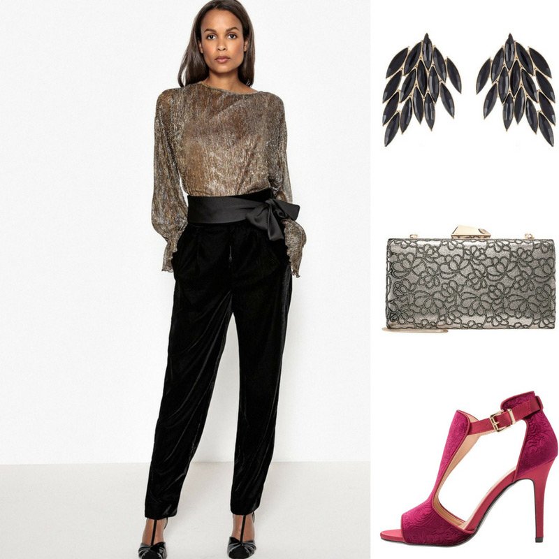 DressedPerfect's tweet image. Un look de fiesta con pantalones que nada tiene que envidiar a un vestido ow.ly/Uykd30hmW6l