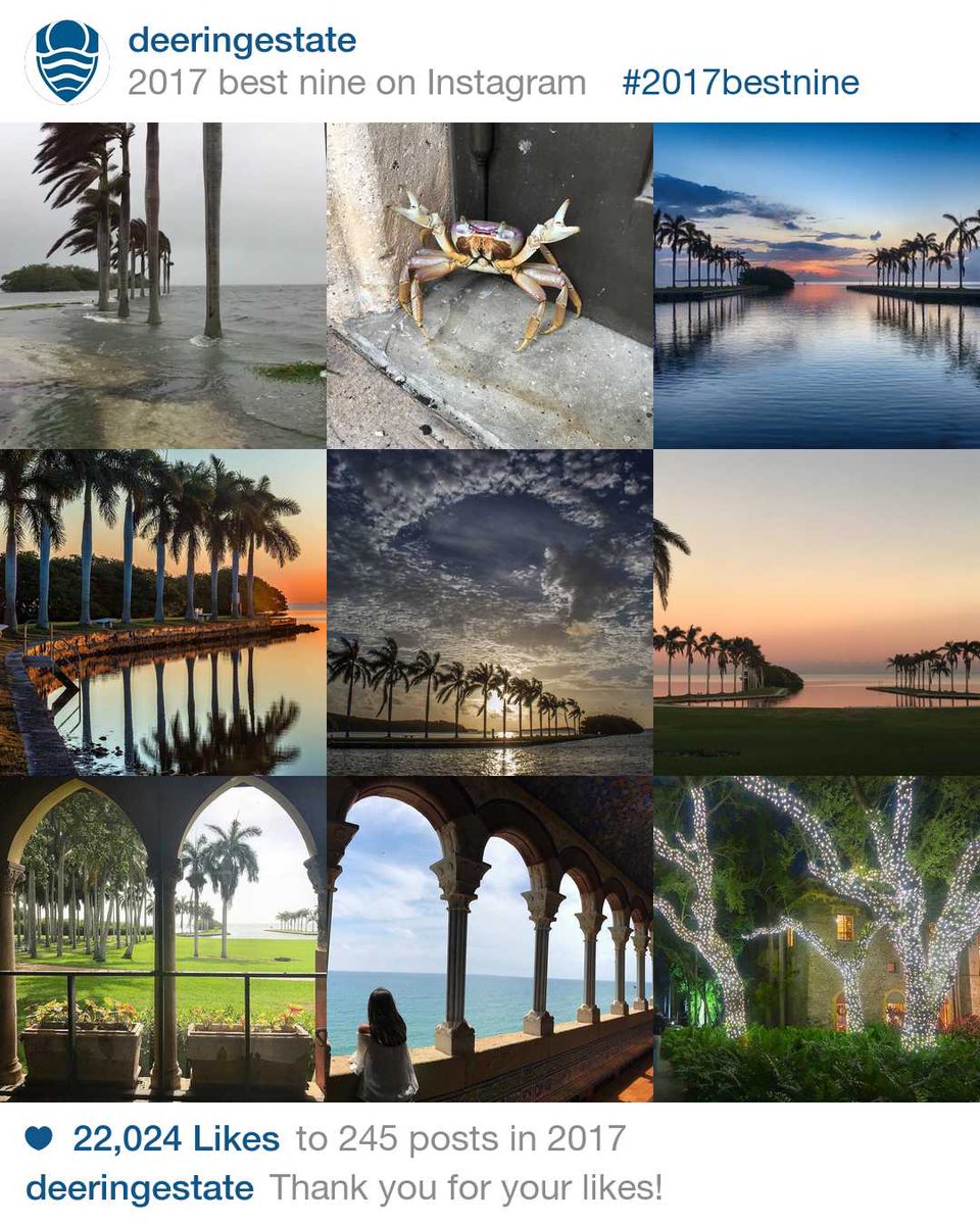 DeeringEstate's tweet photo. 2017 was a gorgeous year here at the #DeeringEstate. Take a look at our #2017Best9 from Instagram! https://t.co/H3jTwLe1l2