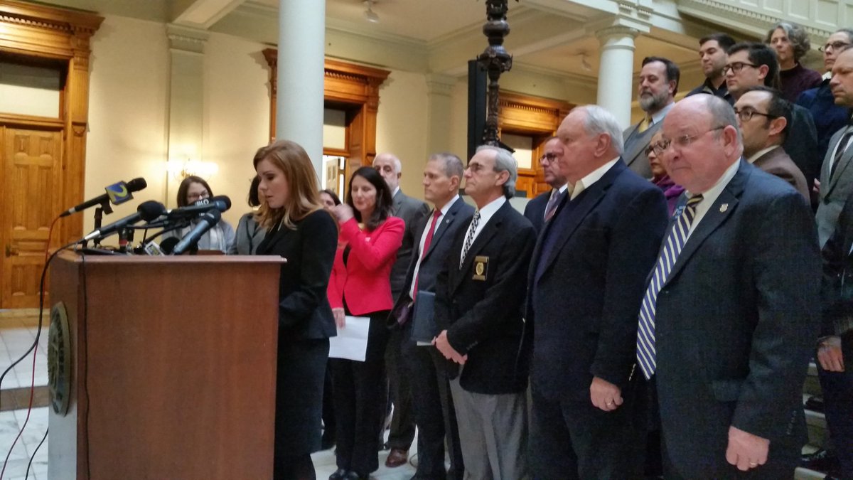 TaylorGantt2112's tweet photo. Doraville Rep. Meagan Hanson announces pre-filing of GA Hate Crime Law, only one of five states not to have a law on the books
#gapol @gpbnews https://t.co/qXOh4KRS0P