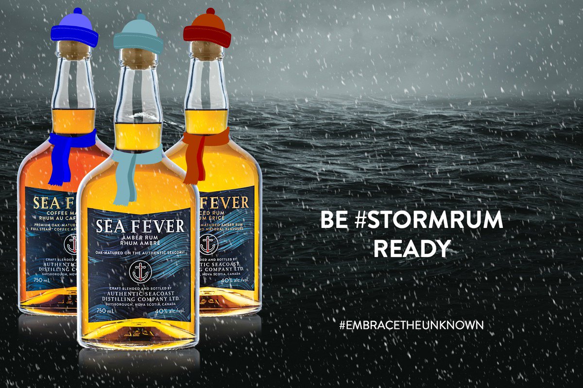 seafeverrum's tweet photo. There's a big storm heading for the Maritimes Thursday. Be safe. Be prepared. Be #stormrum ready. #NSStorm #NBStorm #PEStorm https://t.co/NoDvcuOw9E