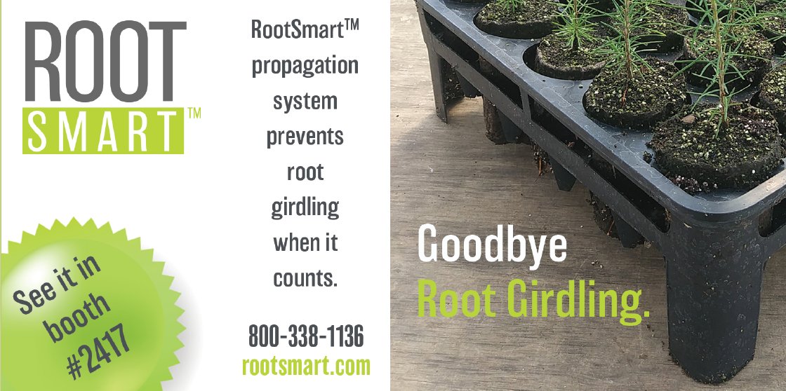 amahort's tweet photo. Say goodbye to #rootgirdling and hello to #RootSmart. Join us and @vinelandrsrch for the product launch at our #LOCongress booth #tree @green_for_life #endrootgirdling #nomorerootgirdling https://t.co/93YPx5Wp7m