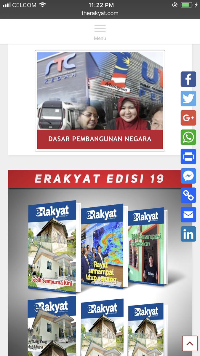 ahmadmaslan's tweet photo. Sila layari portal terbaru mengenai #BarisanNasional di https://t.co/6vcygGE6am yg dilancarkan oleh PM @NajibRazak di #PWTC mlm ini. Jangan lupa juga utk layari portal #UMNO di https://t.co/GQpkJgEssE yang telah dimulakan beberapa tahun dahulu. Terima kasih kerana beri sokongan. https://t.co/K8QsyhEi2N