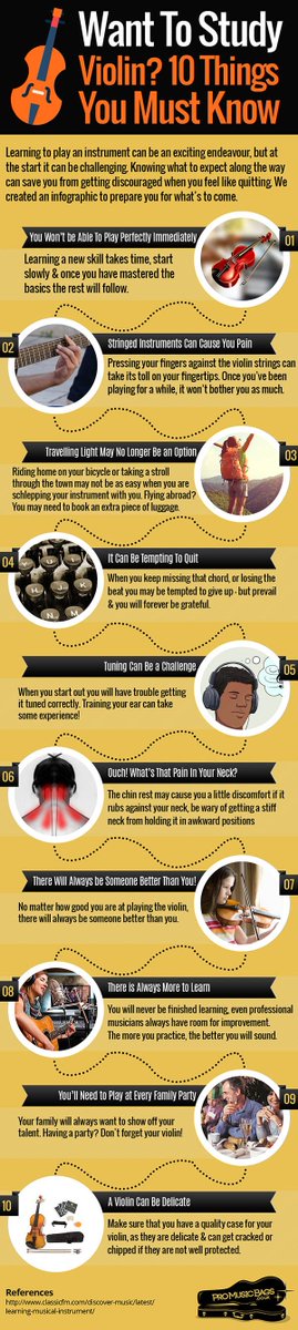 elearnindustry's tweet photo. What You Should Know Before Studying Violin Infographic https://t.co/uWjDFI2aSn #StudentInfographics https://t.co/Ms0DNV8UIY