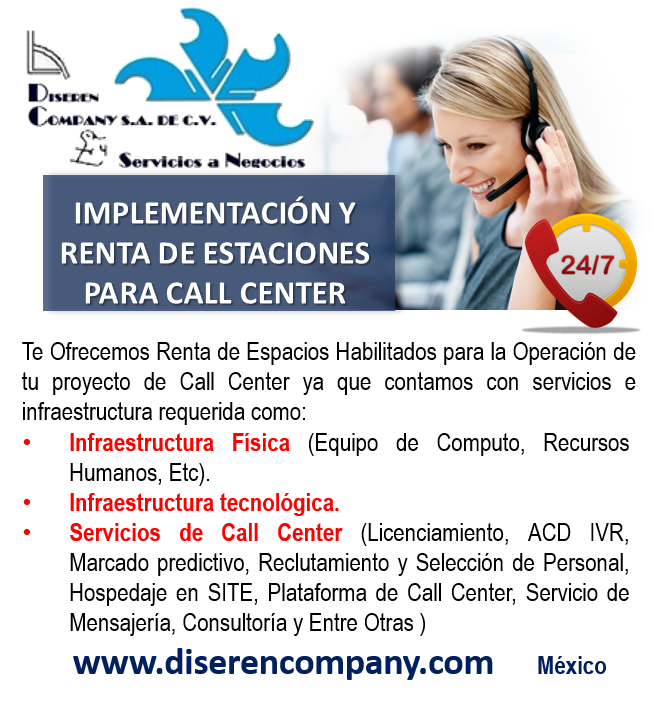 DiserenCompany's tweet photo. Te Ofrecemos servicios de #Outsourcing y #Renta de Estaciones para #CallCenter

#mexico #cdmx #pymes #ofertas #voip #DiserenCompany #Diseren #llamadas #cobranza #FelizMiércoles #Momentos #UnNuevoComienzo 
Contáctanos en: https://t.co/Pe7XEFRp8F
https://t.co/myjcKQtxk6 https://t.co/1QCTkU9CQ3